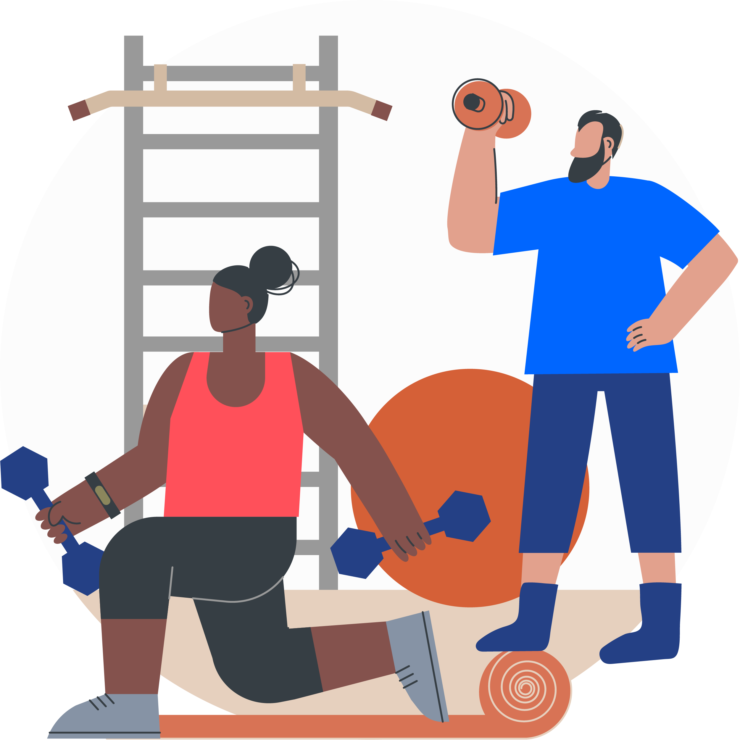 weight training sessions with attendance app